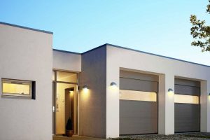 Inspiration garage door classic with panorama window