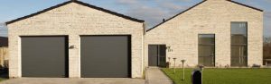 Black Double NASSAU Classic Garage door